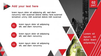 紅色簡約扁平大氣商務咨詢PPT模板——銷售網絡設備